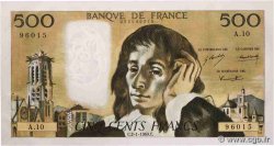 500 Francs PASCAL FRANCE  1969 F.71.03 pr.SPL