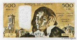 500 Francs PASCAL FRANKREICH  1969 F.71.03