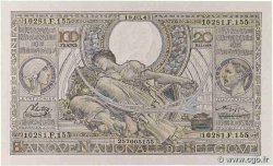 100 Francs - 20 Belgas BELGIQUE  1943 P.107