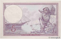 5 Francs FEMME CASQUÉE FRANCE  1918 F.03.02 SPL