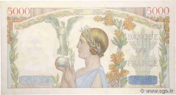 5000 Francs VICTOIRE Impression à plat FRANCE  1942 F.46.43 pr.SUP