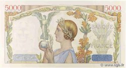 5000 Francs VICTOIRE Impression à plat FRANCE  1942 F.46.35 XF