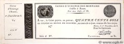 400 Sols Non émis FRANCE Rouen 1798 PS.(241)