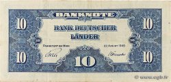 10 Deutsche Mark GERMAN FEDERAL REPUBLIC  1949 P.16a VF