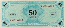50 Lire ITALIE  1943 PM.20a