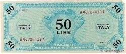 50 Lire ITALIE  1943 PM.20a