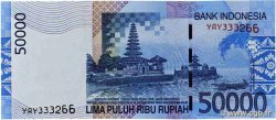 50000 Rupiah INDONESIA  2006 P.145b XF