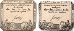 50 Sols variété Lot FRANCE  1793 Ass.42b
