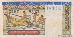 100 Francs TUNISIE  1947 P.24 TB