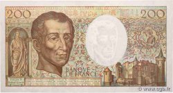 200 Francs MONTESQUIEU FRANCIA  1992 F.70.12b AU