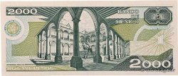 2000 Pesos MEXICO  1987 P.086b UNC-
