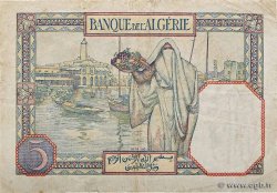 5 Francs ALGÉRIE  1941 P.077b TB+