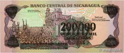 200000 Cordobas sur 1000 Cordobas NICARAGUA  1990 P.162 NEUF