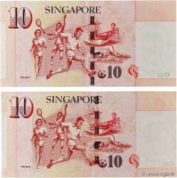10 Dollars Lot SINGAPOUR  1999 P.40 TTB