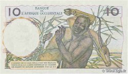 10 Francs FRENCH WEST AFRICA  1951 P.37 MBC+