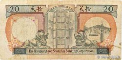 20 Dollars HONG KONG  1991 P.197b B+