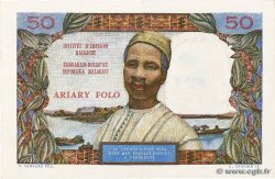 50 Francs - 10 Ariary MADAGASCAR  1969 P.061 MBC+