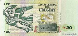 20 Pesos Uruguayos URUGUAY  2011 P.086b TTB+