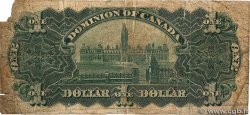 1 Dollar CANADá  1911 P.027a RC