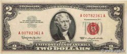 2 Dollars STATI UNITI D&nbsp;AMERICA  1963 P.382a