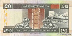 20 Dollars HONG KONG  1995 P.201b TB+