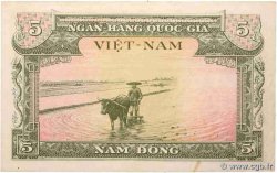 5 Dong VIETNAM DEL SUD  1955 P.02a SPL