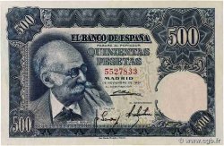 500 Pesetas ESPAGNE  1951 P.142a SUP