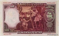 500 Pesetas ESPAGNE  1931 P.084 TTB+