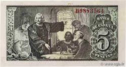 5 Pesetas SPAGNA  1943 P.127a SPL+