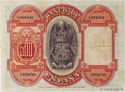 500 Pesetas SPAIN  1927 P.073a VF