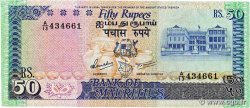 50 Rupees ISOLE MAURIZIE  1986 P.37a