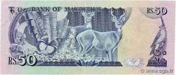 50 Rupees ÎLE MAURICE  1986 P.37a TB+