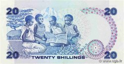 20 Shillings KENYA  1986 P.21e SUP+