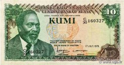 10 Shillings KENYA  1978 P.16