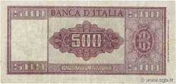 500 Lire ITALIE  1948 P.080a TB