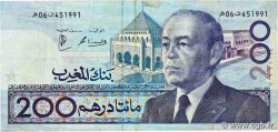 200 Dirhams MAROCCO  1987 P.66d