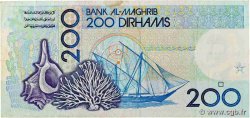 200 Dirhams MAROC  1987 P.66d TTB
