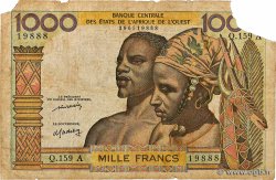 1000 Francs STATI AMERICANI AFRICANI  1977 P.103Al