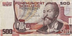 500 Schilling AUSTRIA  1985 P.151