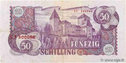 50 Schilling AUTRICHE  1962 P.137a TTB
