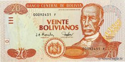 20 Bolivianos BOLIVIA  2001 P.224