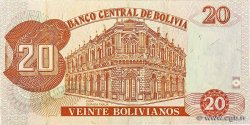 20 Bolivianos BOLIVIE  2001 P.224 TTB