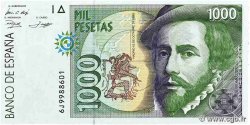 1000 Pesetas SPAGNA  1992 P.163