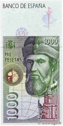 1000 Pesetas ESPAGNE  1992 P.163 SPL
