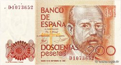 200 Pesetas SPAGNA  1980 P.156