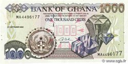 1000 Cedis GHANA  2002 P.32h