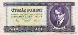 500 Forint UNGHERIA  1980 P.172c