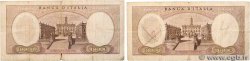 10000 Lire Lot ITALIA  1966 P.097c q.MB