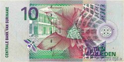 10 Gulden SURINAM  2000 P.147 VF+