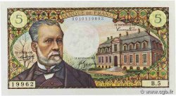 5 Francs PASTEUR FRANCE  1966 F.61.01 UNC-